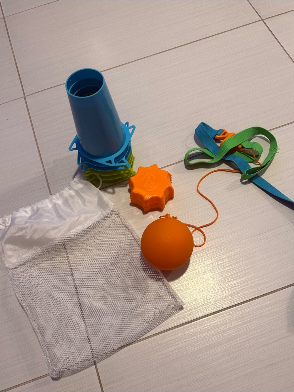 Swipe shot Ball Playset